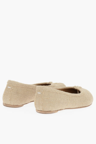 MM22 Ballerine TABI in Juta con Nodo