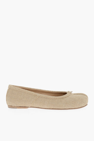 MM22 Ballerine TABI in Juta con Nodo