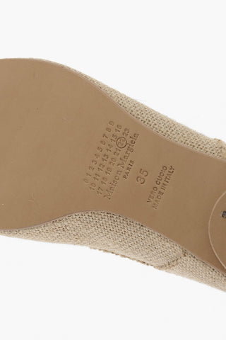 MM22 Ballerine TABI in Juta con Nodo