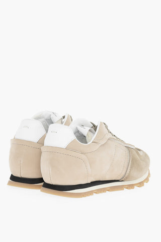 MM22 Fabric and Suede Low Top Sneakers
