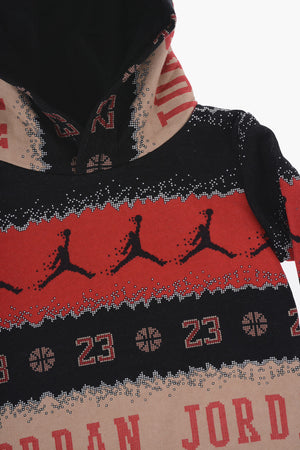 AIR JORDAN Cotton Fleece Hoodie and Joggers Set