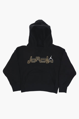 AIR JORDAN Cotton Fleece-Blend Hoodie TAKE FLIGHT SNAP