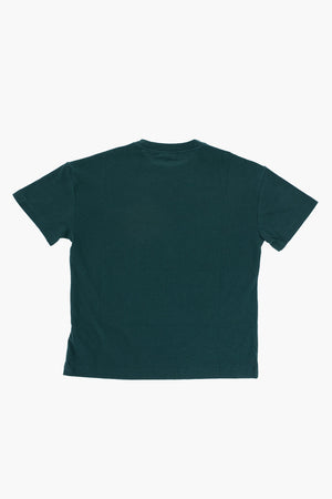 ALL STAR Solid-Color Crew Neck T-Shirt with Pocket