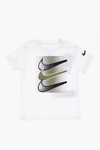 T-Shirt Girocollo con Logo Stampato