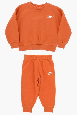 Set Sweatshirt und Joggers aus Baumwollfleece