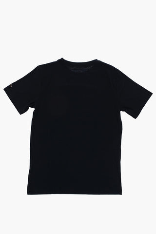 AIR JORDAN T-shirt Girocollo con Maxi Logo Frontale