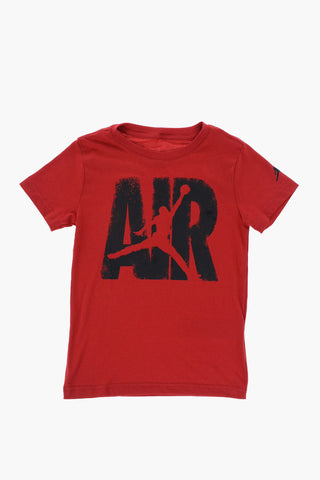 AIR JORDAN Front Printed Crew-neck T-Shirt