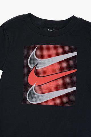 크루넥 티셔츠 프린트 로고