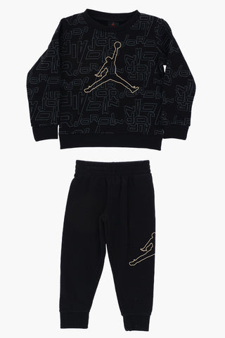 AIR JORDAN Joggers and Crew-neck Sweatshirt Set