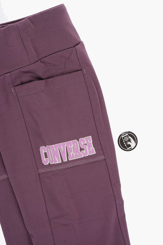 High-Waist Leggings with Wide Waistband