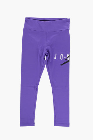 AIR JORDAN Solid Leggings with Printed Logo