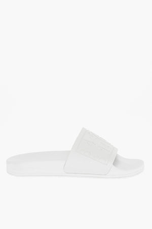 MM6 Solid-Color Slides with Embossed Logo