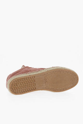 MM22 Cotton Low-Top Sneakers with Jute Sole