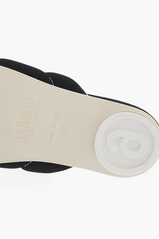 MM6 Padded Slipper with Contrasting Details
