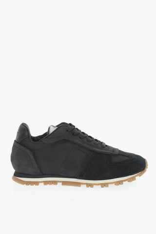MM22 Sneakers Basse in Sude a Tinta Unita