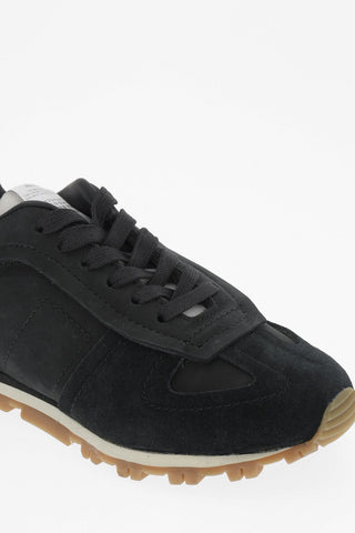 MM22 Sneakers Basse in Sude a Tinta Unita