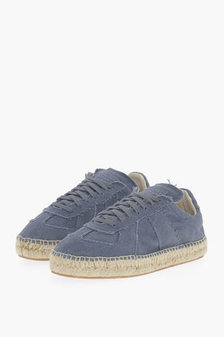MM22 Sneakers Basse in Cotone con Suola in juta