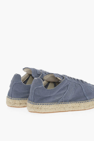 MM22 Sneakers Basse in Cotone con Suola in juta