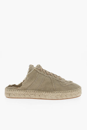 MM22 Low-top-Sneaker aus Baumwolle mit offenem Fersenbereich