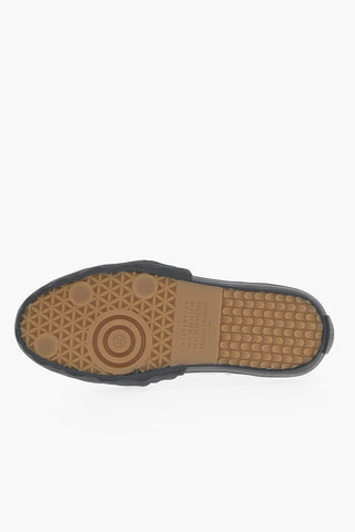 MM22 Leather Low Top Sneakers with Contrasting Sole
