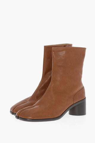 MM22 Stivaletti TABI in Pelle Tacco 7cm