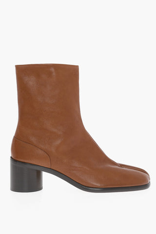 MM22 Stivaletti TABI in Pelle Tacco 7cm
