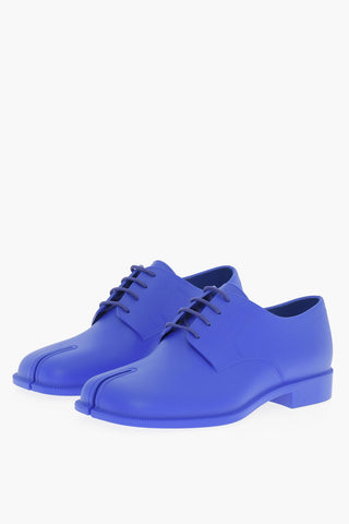 MM22 Scarpe Derby a Tina Unita in Pvc