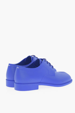 MM22 Scarpe Derby a Tina Unita in Pvc