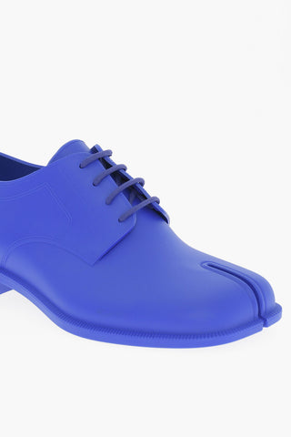 MM22 Scarpe Derby a Tina Unita in Pvc