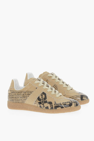 MM22 Real Paper Printed Sneakers
