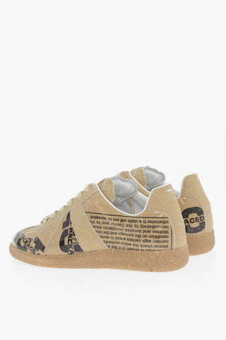 MM22 Real Paper Printed Sneakers