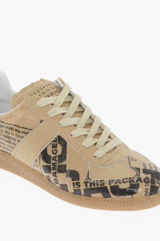 MM22 Real Paper Printed Sneakers