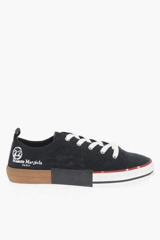 MM22 Denim Low Top Sneakers