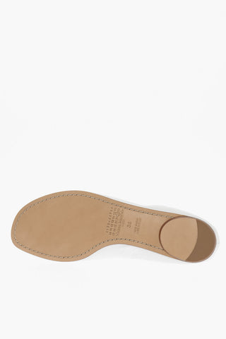 MM22 Leather Bellet Flats with Square Toe