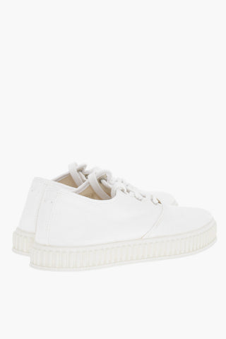 MM22 Sneakers Basse in Cotone a Tinta unita