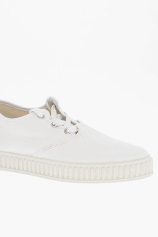 MM22 Sneakers Basse in Cotone a Tinta unita