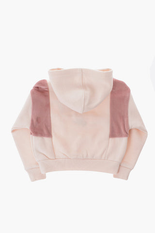Set aus Half-Zip-Hoodie und Jogginghose HOME SWOOSH HOME mit Veloursdetails