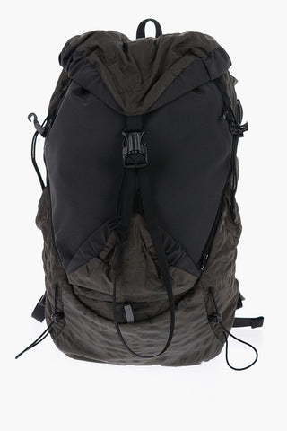 Two-Tone Nylon DRAPE Maxi Backpack