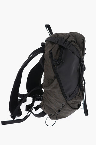Two-Tone Nylon DRAPE Maxi Backpack