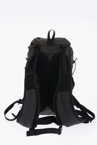 Two-Tone Nylon DRAPE Maxi Backpack