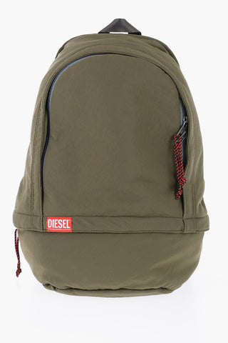 Solid Color RAVE Backpack with Contrasting Logo Patch