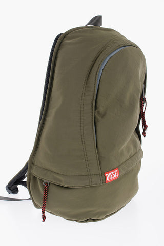 Solid Color RAVE Backpack with Contrasting Logo Patch