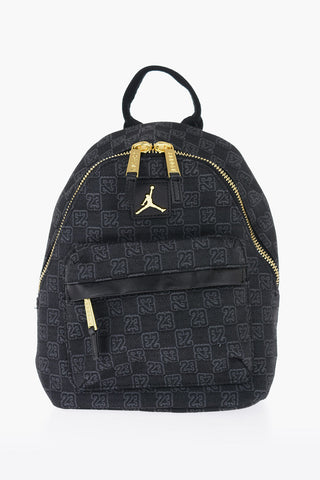 AIR JORDAN Fabric Mini Backpack with All-Over Monogram