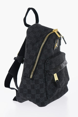 AIR JORDAN Fabric Mini Backpack with All-Over Monogram