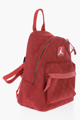 AIR JORDAN Mini Fabric Backpack with All-Over Monogram