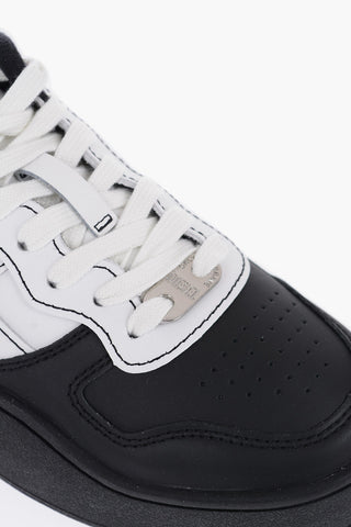 Two-Tone Leather S-UKIYO Low-Top Sneakers