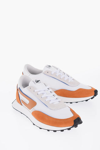 Fabric and Suede S-RACER LC Low Top Sneakers