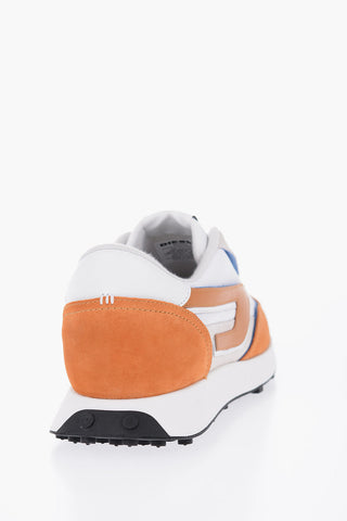 Fabric and Suede S-RACER LC Low Top Sneakers
