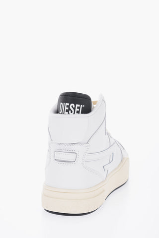 Sneakers Alte S-UKIYO in Pelle a Tinta Unita