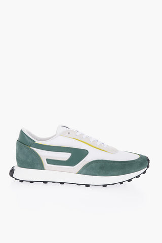 Fabric and Suede S-RACER LC Low-Top Sneakers